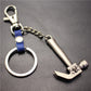 Pirate Hammer Alloy Pendant Keychain Bronze Antique Silver Quality Accessories Car Key Ring Bag Pendant