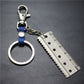 Accurate 5cm scale key chain cowhide middleware connection dog buckle key ring Korean wave jewelry bag pendant