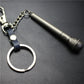 Long handle microphone microphone keychain antique silver bronze key ring jewelry bag pendant pendant