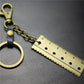 Accurate 5cm scale key chain cowhide middleware connection dog buckle key ring Korean wave jewelry bag pendant