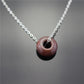 Natural Stone Ring Pink Quartz Pendant Clavicle Chain Necklace Fashion Accessories
