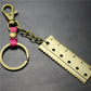 Accurate 5cm scale key chain cowhide middleware connection dog buckle key ring Korean wave jewelry bag pendant