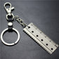 Accurate 5cm scale key chain cowhide middleware connection dog buckle key ring Korean wave jewelry bag pendant