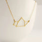 Fashionable Jewelry Zodiac Necklace Zodiac Pendant Christmas Gift