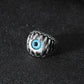 Devil's Eye Alloy Ring Men's Eyes Halloween Ring Ornaments