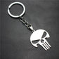 Skull, dollar, rudder, pentagram, leaf, game peripheral, stainless steel key ring, pendant, key chain, direct supply