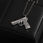 Fashion pistol necklace creative hip-hop HIPHOP trendy brand pendant jewelry