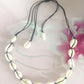 Fashion jewelry non-mainstream personality shell necklace cotton thread female workers wear shell necklace clavicle chain