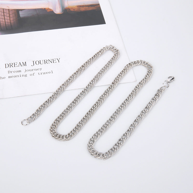 eaby jewelry fashion simple men's necklace personalized hip-hop necklace iron chain jewelry
