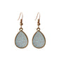 Jewelry fashion simple crystal cluster earrings personality sweet drop earrings