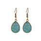 Jewelry fashion simple crystal cluster earrings personality sweet drop earrings