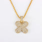 Personalized hip-hop diamond letter necklace fashion trend 26 letters pendant jewelry
