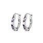 Earrings Fashion Simple Gemstone Earrings Personality Sweet Zircon Earrings Jewelry