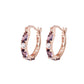 Earrings Fashion Simple Gemstone Earrings Personality Sweet Zircon Earrings Jewelry