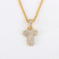 Personalized hip-hop diamond letter necklace fashion trend 26 letters pendant jewelry
