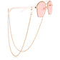 Mask hanging chain glasses hanging chain glasses chain mask chain glasses metal hanging chain metal chain