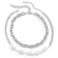 Jewelry Hip Hop INS Shaped Pearl Necklace Female Geometric Chain Baroque Pearl Necklace