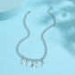 diy simple handmade alloy English word letter necklace hip-hop couple pendant short chain men and women