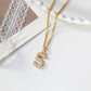 Jewelry Ins Hip Hop Number Necklace Angel Lucky Number Clavicle Chain
