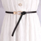 Fashion Thin Belt Ladies Matching Skirt Versatile Decorative Dress Shirt Small Belt