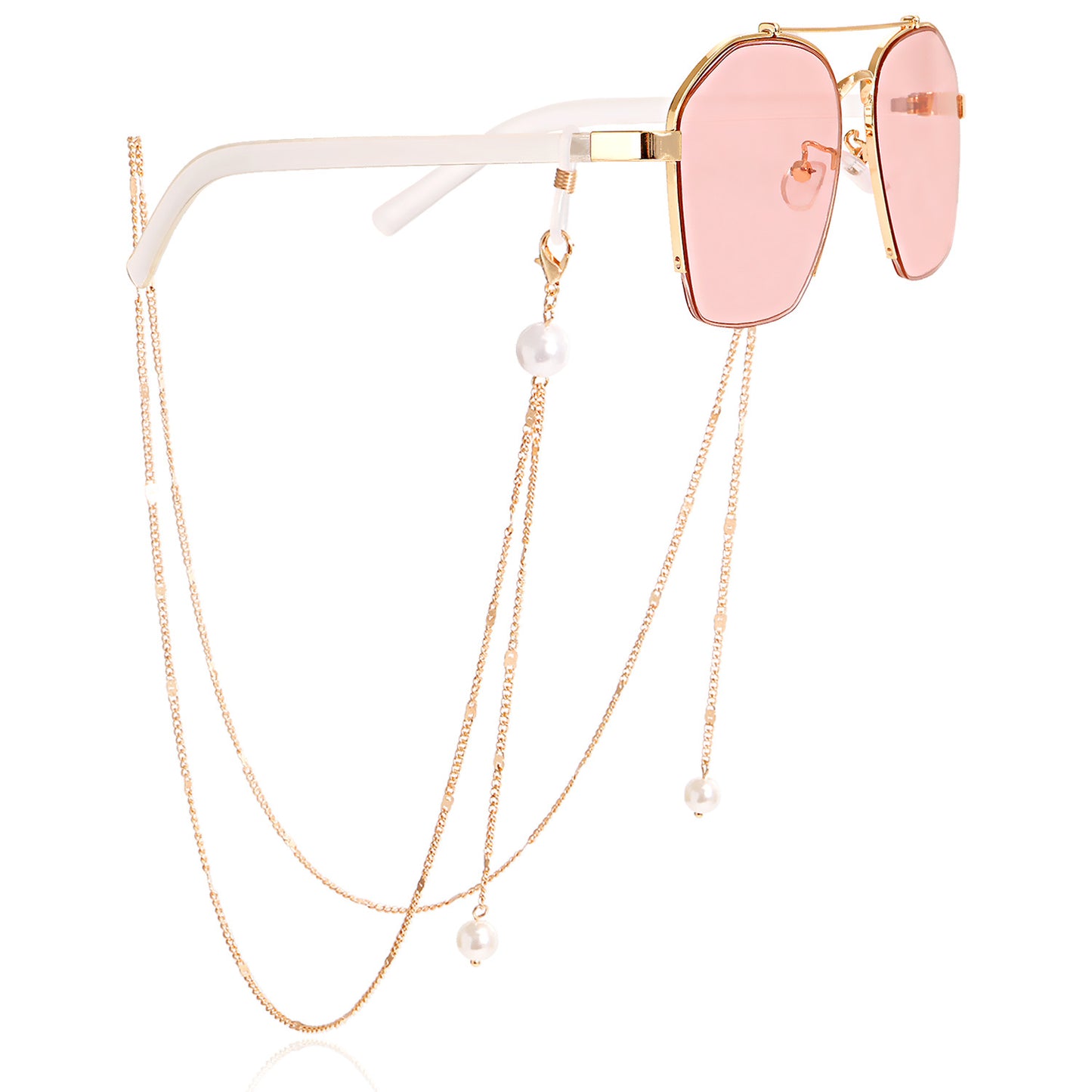 Glasses Chain Fashion Butterfly Beads Glasses Chain Devil Eyes Tassel Sunglasses Chain