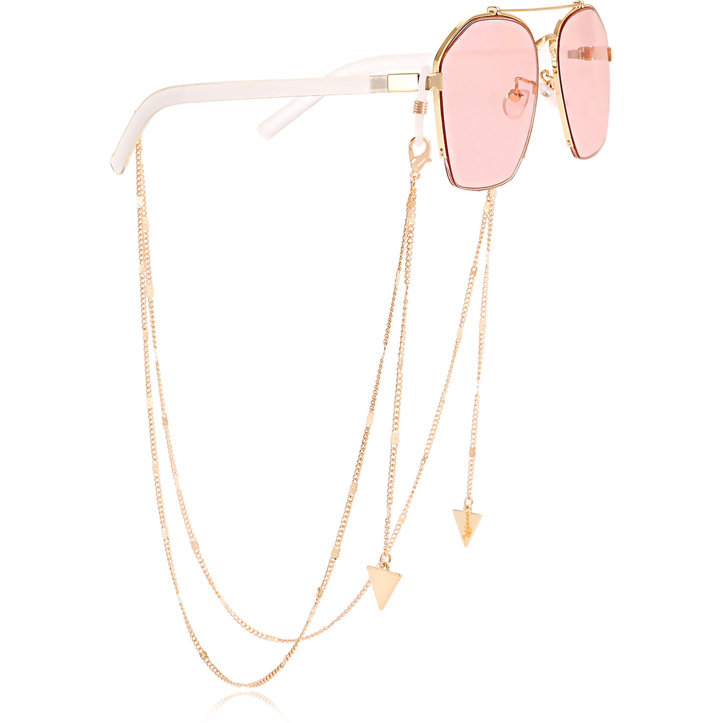 Mask hanging chain glasses hanging chain glasses chain mask chain glasses metal hanging chain metal chain