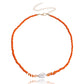 Jewelry Bohemian Small Rice Bead Crystal Imitation Pearl Necklace Necklace Women's Necklace Doesn't Fade