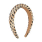 F4222 Fashion Color Contrasting Ethnic Headband Raffia Braided Sponge Headband Wide Brimming Simple Personality Hair Accessories for Women