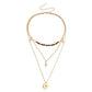 Jewelry Multi-layer Shining Star Pendant Necklace Women's Sweater Chain Personality Trendy Cool Versatile Necklace