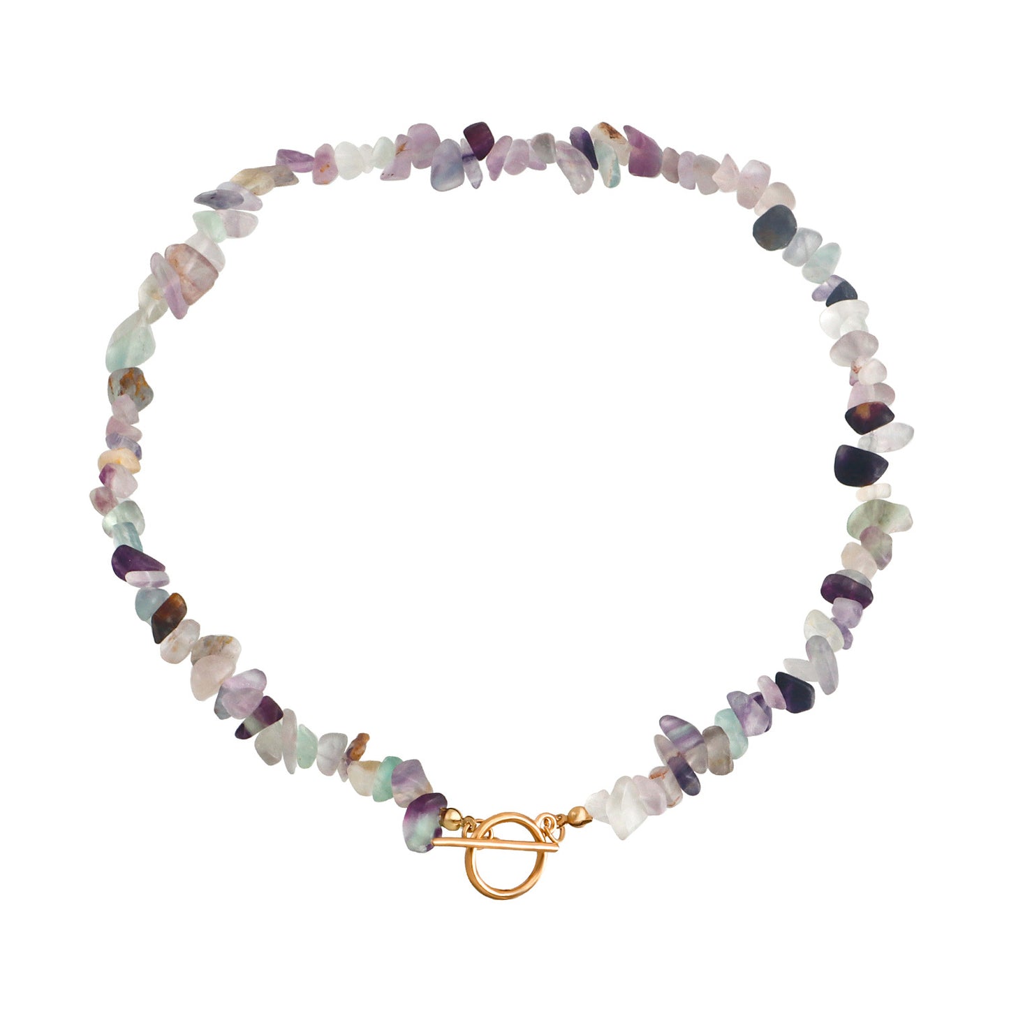 Jewelry Large Shaped Pearl OT Buckle Necklace Female Beach Simple Fashion Color Turquoise Necklace