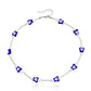 Jewelry Mini Color Butterfly Transparent White Rice Bead Necklace Female Y2K Small Fresh Imitation Pearl Necklace