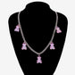 Jewelry Fashion Exaggerated Big Butterfly Clavicle Chain Female Jelly Color Cartoon Bear Pendant Necklace