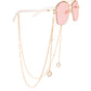 Mask hanging chain glasses hanging chain glasses chain mask chain glasses metal hanging chain metal chain