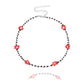 Jewelry Rice Bead Flower Necklace Women's Fashionable Temperament Adjustable Necklace