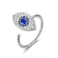 Explosive style rotating living mouth zircon ring anti-anxiety decompression ring female jewelry