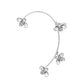 Mori Super Fairy Diamond Butterfly Ear Hanging Earbone Clip Fashion Temperament Niche Design No Pierced Ear Clip Versatile Earrings