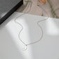Moon Star Clavicle Chain Women's Simple Temperament Star Moon Pendant Stainless Steel Necklace
