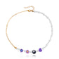 Jewelry Bohemian imitation pearl soft pottery multi-element beaded necklace baby bead necklace hot girl