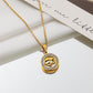 Kuaishou live broadcast fashion inlaid zircon four-leaf clover necklace femininity girls high sense creative simplicity
