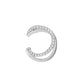 Retro gold geometric ear clip female ins simple fashion niche design no ear piercing ear bone clip earrings