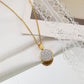 Kuaishou live broadcast fashion inlaid zircon four-leaf clover necklace femininity girls high sense creative simplicity