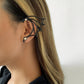 Jewelry Sweet Cool Flower Elf Earrings Female Personality Creative Snake Dragon Shape Animal Outline Earrings