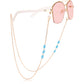Fashion popular mask hanging chain glasses chain necklace acrylic resin mask chain