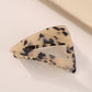 F351 Acrylic Acetate Sheet Triangular Claw Clip Female Retro Simple Lazy Net Red Hair Clip