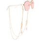 Mask hanging chain glasses hanging chain mask chain glasses chain stone mask chain picture stone glasses chain