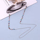 Mask hanging chain glasses chain love pendant mask chain peach heart metal glasses chain direct supply