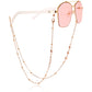 Jewelry trendy color dripping oil flower glasses chain accessories mask hanging chain female