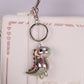 Creative trend small gift cartoon small dinosaur key chain pendant doll car couple bag pendant accessories