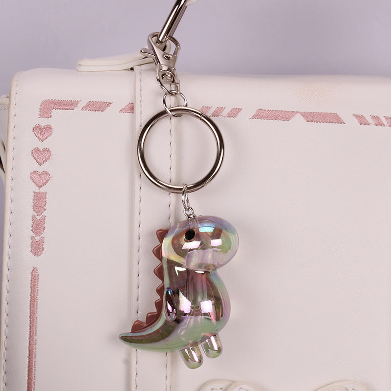 Creative trend small gift cartoon small dinosaur key chain pendant doll car couple bag pendant accessories