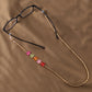 Fashion colorful butterfly handmade chain glass rice beads glasses chain mask anti-lost lanyard hanging chain